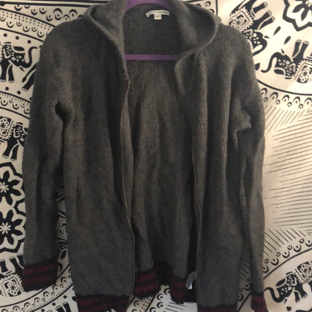 Zip up sweater